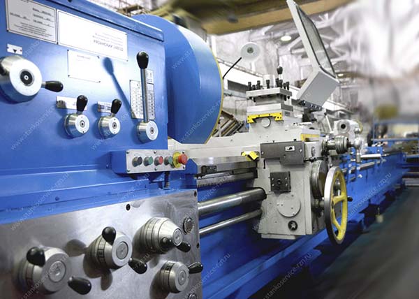 1М63н Загальний вигляд токарно-гвинторізного верстата